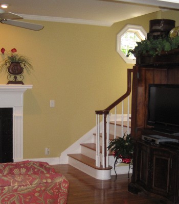 upstairs,