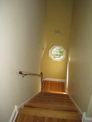 upstairs,