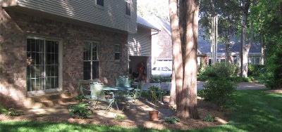 back
                          yard,